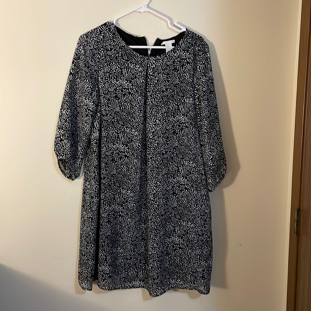 Knee length H&M dress.